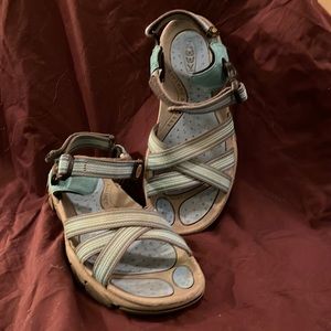 Womens blue Keen water shoe sandal. 9.5 women 39.5 euro